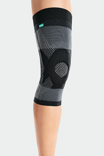 Genu Xtra-Wide Anthracite Knee with JuzoFlex Genu Xtra-Wide in colour Anthracite