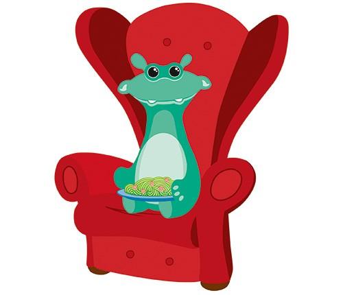 Armchair Juzo Iron-on patch Armchair