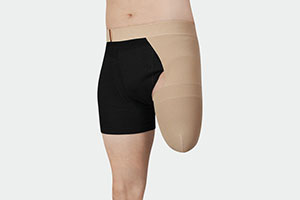 Immagine prodotto Juzo Expert Cotton copri moncone Uomo indossa copri moncone Juzo Expert Cotton
