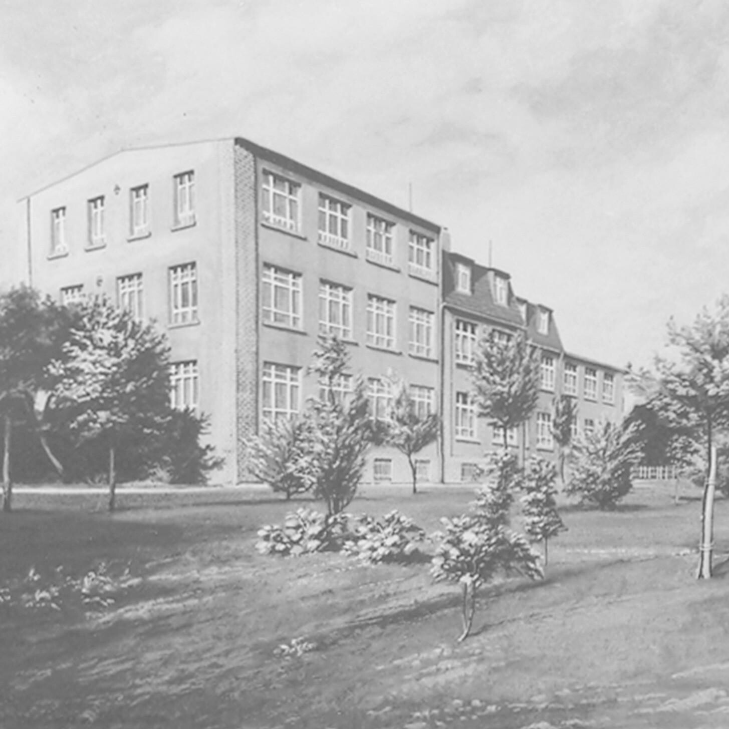 Juzos första byggnad