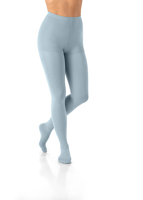 Zdjęcie produktu: rajstopy kompresyjne z dzianiny okrągłej w kolorze Icy Blue