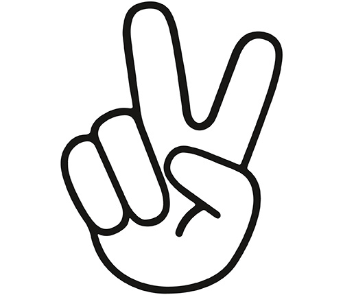 Peace Juzo Iron-on Patch Peace